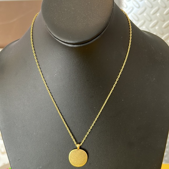 (58)Madewell NWOT Disc Necklace - Picture 4 of 4